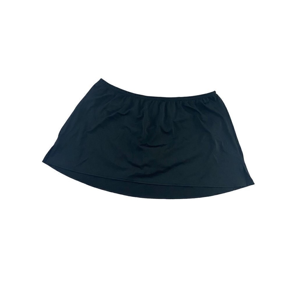 Swim By Cacique Women's Black Skirtini - 24